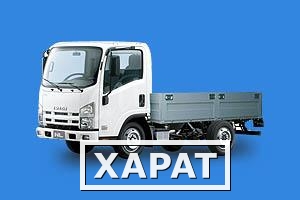 Фото Автофургон ISUZU NQR75R с бортом и тентом