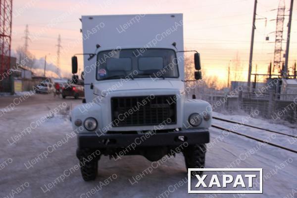 Фото ГАЗ 33086 Фургон КМУ Fassi F40 борт