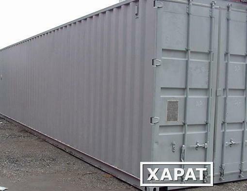 Фото Сорока футовый контейнер для стройматериалов сухой из стали