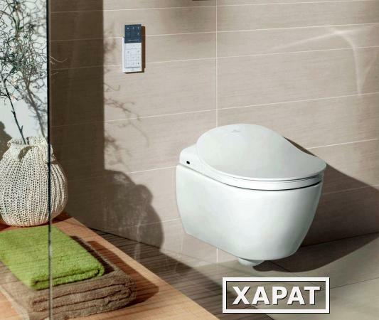 Фото Унитаз Villeroy & Boch 5614 R5R1 Subway 2.0 безободковый с электронной крышкой-биде