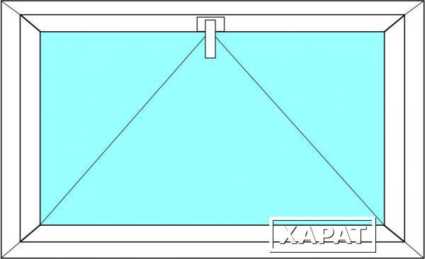 Фото Одностворчатое пвх окно 795x495