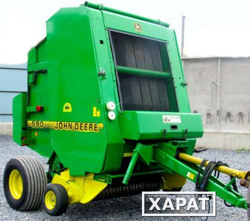 Фото Пресс-подборщик John Deere 590