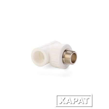 Фото Тройник комбинированный PPR Lammin белый 20-1/2'' НР