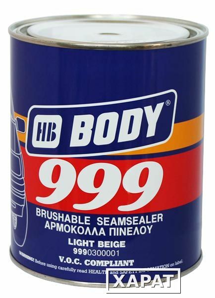 Фото Герметик Body 999 в банке св.беж (1,0кг)