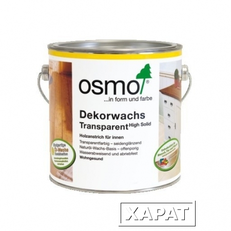 Фото Масло цветное OSMO DekkorWachs 3166 для внутренних стен и потолков
