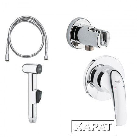 Фото Гигиенический душ Grohe BauCurve 122270 комплект