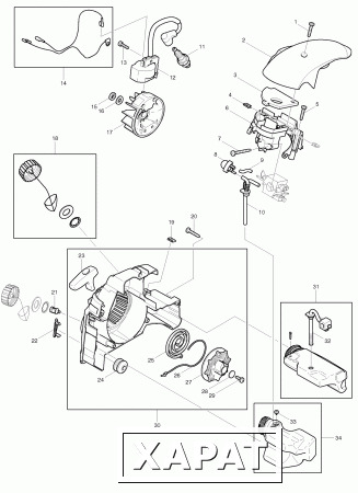 Фото Вал управления MAKITA DCS34