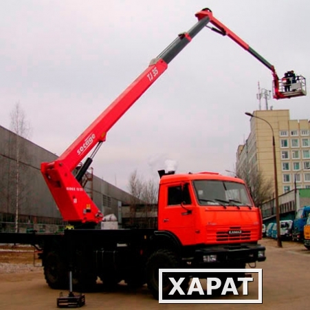 Фото Автовышка Socage TJ-35 на шасси КамАЗ-43118