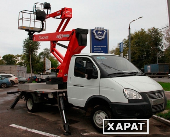 Фото Автовышка Socage T-318 на шасси ГАЗ-3302 Газель