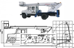Фото Автовышка АПТ-17-М (2мест) (3)