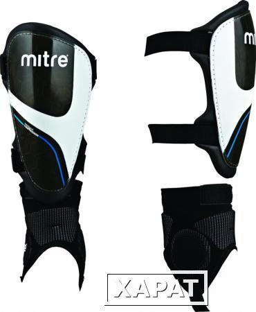 Фото Щитки футбольные Mitre OKA IP PRO с голеностопом (L)