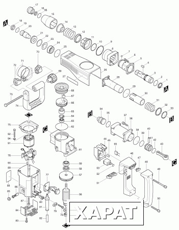 Фото Кольцо стопорное Makita ф52 HM1100C