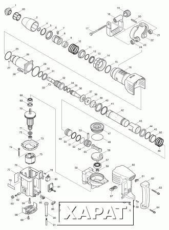 Фото Кольцо стопорное MAKITA ф46 HM1202