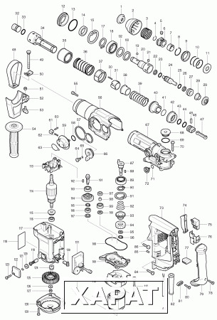 Фото Кольцо стопорное MAKITA ф17 HR3000C