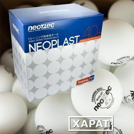 Фото Мяч для настольного тенниса Neottec Neoplast Training 144 шт.