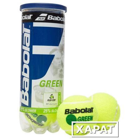Фото Мяч теннисный BABOLAT Green