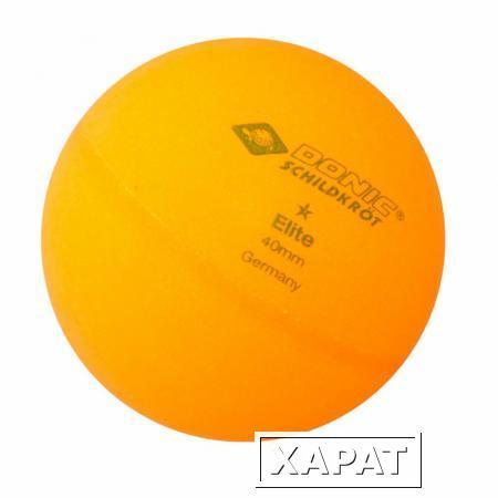 Фото Мяч для настольного тенниса Donic Elite 1* (Оранжевый)