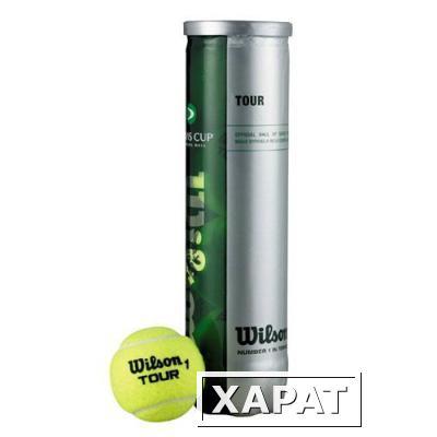 Фото Мяч теннисный Wilson Tour Davis Cup (3 мяча)