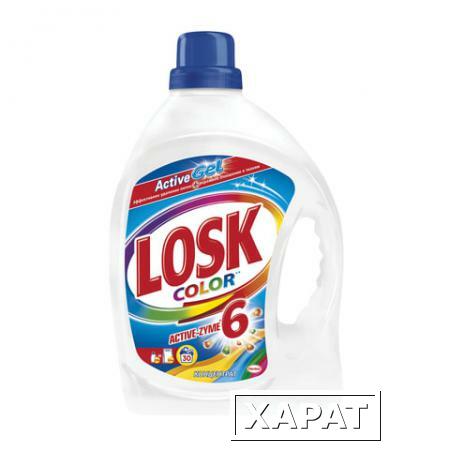 Фото Средство для стирки жидкое автомат 2,19 л LOSK (Лоск) Color Gel