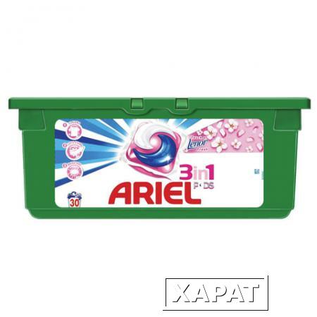 Фото Средство для стирки в капсулах 30 шт. по 28,8 г ARIEL (Ариэль) "Ленор эффект"