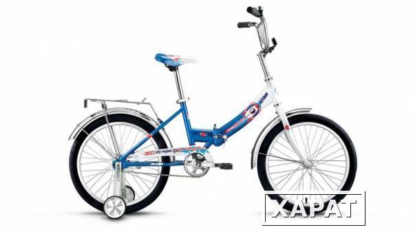 Фото Велосипед Altair City Boy 20 compact белый/синий