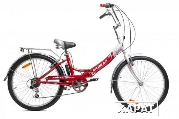 Фото Велосипед двухколесный Байкал АВТ-2412 красный