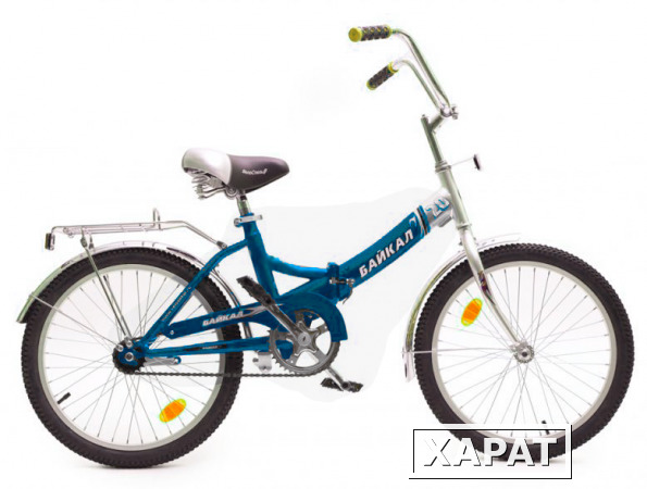 Фото Велосипед двухколесный Байкал В2004 голубой