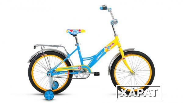 Фото Велосипед Altair City Girl 20 желтый/синий