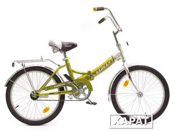 Фото Велосипед двухколесный Байкал В2004 желтый
