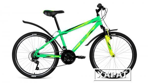 Фото Велосипед FORWARD ALTAIR MTB HT 24 2.0 disc зеленый (2019)