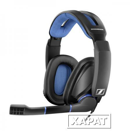 Фото Охватывающие наушники Sennheiser GSP 300 Black/Blue