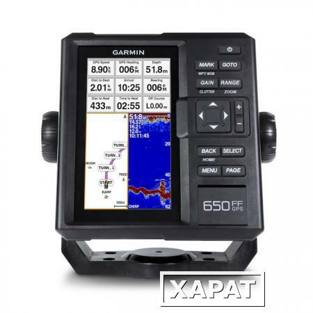 Фото Эхолот-картплоттер FF 650 GPS комплект с датчиком GT-20 TM