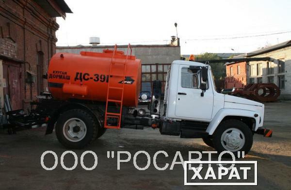 Фото Автогудронатор ГАЗ 3309 3,5 м3 (новый гудронатор)