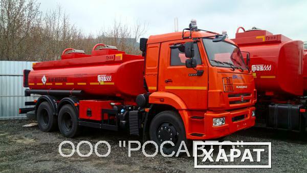 Фото Топливозаправщик АТЗ-11 КАМАЗ 65115 (новый бензовоз)