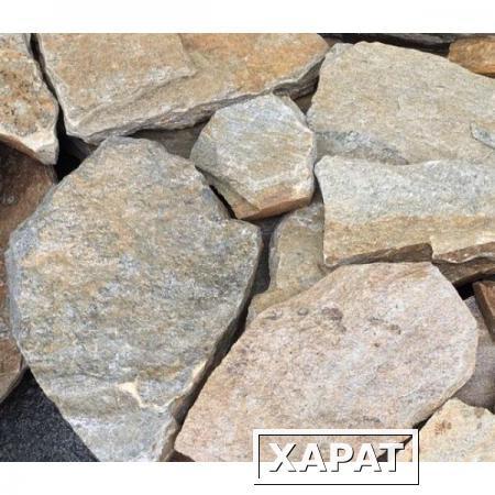 Фото Природный камень Кварцит серый 30-40мм