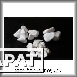 Фото Галтованный мрамор Тасос (супер-белая галька) 40.0-60.0 в мешках по 25 кг