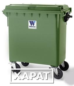 Фото Евроконтейнеры для сбора отходов и мусора MGB 770 литров - Контейнеры для ТБО марки Weber за 8 800,00 рублей.