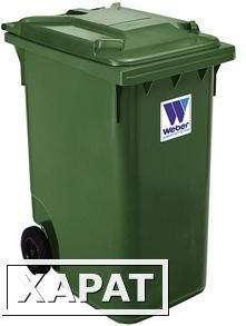 Фото Евроконтейнеры для сбора отходов и мусора MGB 360 литров - Контейнеры для ТБО марки Weber за 3 800,00 рублей.