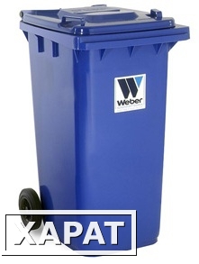 Фото Евроконтейнеры для сбора отходов и мусора MGB 240 литров - Контейнеры для ТБО марки Weber за 2 580,00 рублей