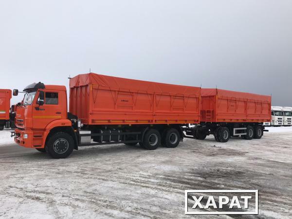 Фото Зерновоз 6589-40Е Автомастер на шасси КАМАЗ 6520 объем 28 м3