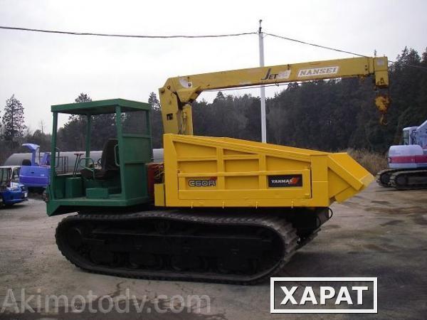 Фото Самосвал гусеничный с краном YANMAR YFW55 1990г