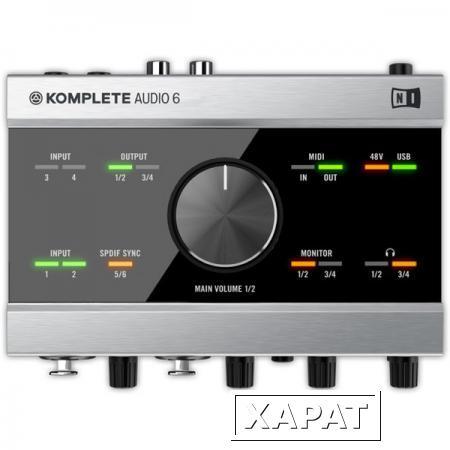 Фото Внешняя студийная звуковая карта Native Instruments Komplete Audio 6