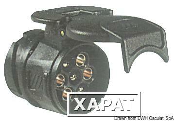 Фото Osculati 13-7 pins trailer adapter
