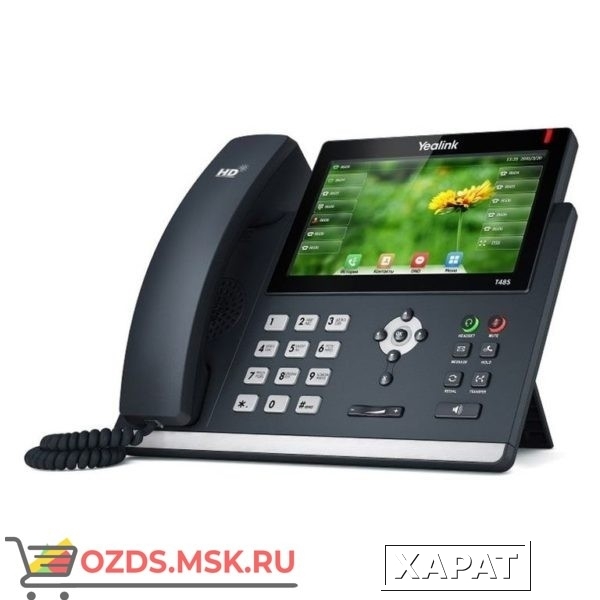 Фото Yealink SIP-T48S купить по низкой цене | SIP-телефон Yealink SIP-T48S-продажа, подключение и настройка: IP-телефон