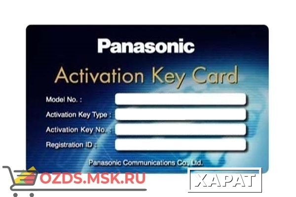 Фото Panasonic KX-VCM206W WEB: Ключ активации