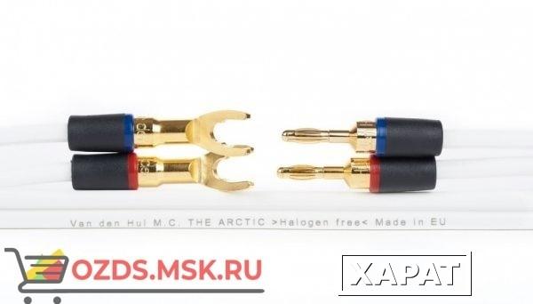 Фото Плоский двужильный акустический кабель в нарезку  Van den Hul The Arctic. Дополнительная длина 1 метр. Цвет белый