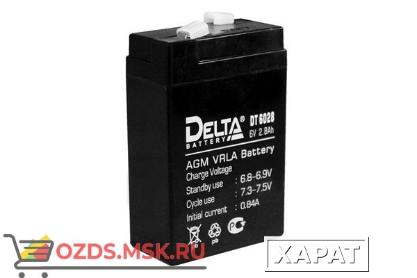 Фото Delta DT 6028 Аккумулятор