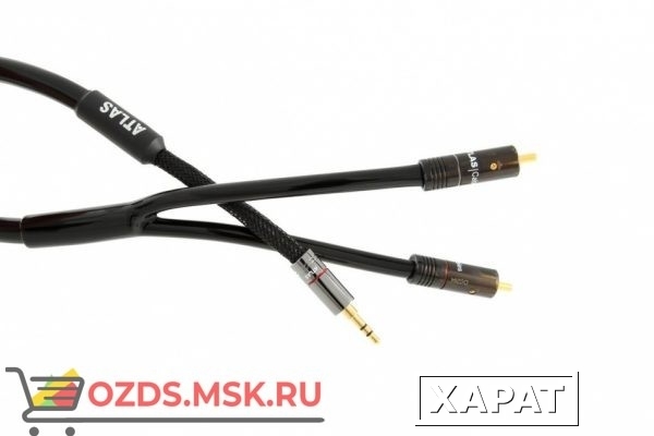 Фото Atlas Hyper Metik 0.5 м разъем 3,5 мм — Integra RCA: Межблочный кабель