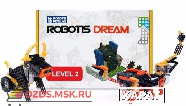 Фото Образовательный робототехнический набор ROBOTIS DREAM Level 2 Kit