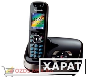 Фото Panasonic KX-TG8521RUB-, цвет черный: Беспроводной телефон DECT (радиотелефон)